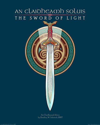 The Sword of Light Archival Print