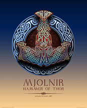 Mjolnir: Hammer of Thor Archival Print
