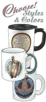 Travel Mugs, Ceramic Mugs, & Frosted Glass Mugs