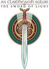 Sword Of Light Womens Tee - Celtic Design T-Shirts