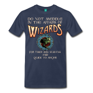 Do Not Meddle in the Affairs of Wizards T-Shirt