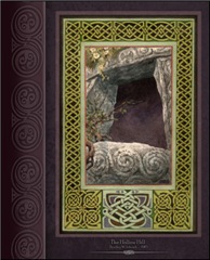 "The Hollow Hill" Celtic Art Blank Book (Lined)