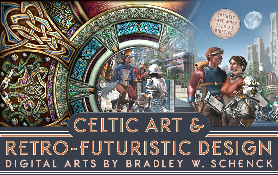 Celtic Art & Retro-Futuristic Design
