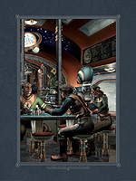 Retro Science Fiction Diner