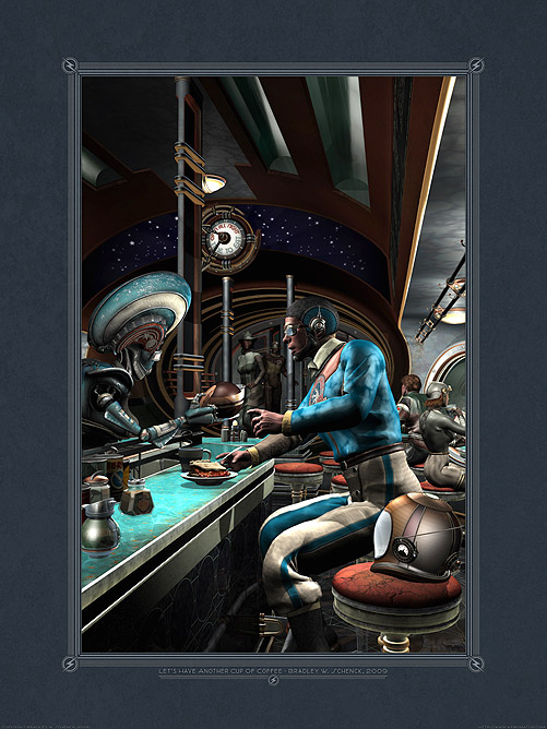 Diner from the Retro Future