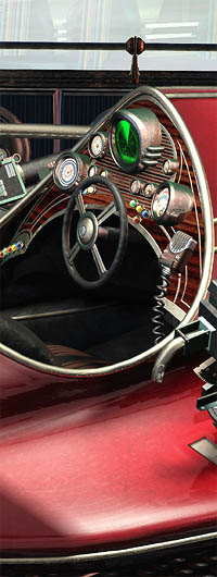 Retro Rocket Cockpit