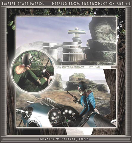 Dieselpunk Comics Artwork