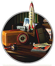 Vintage Radio Art Print