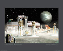 Gas Station of the Retro Future