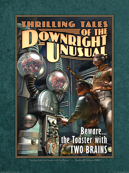 original retro pulp cover print