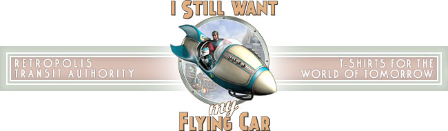 Retropolis Transit Authority - I Still Want My Flying Car Kids Tee - Retropolis T-Shirts