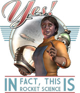Retropolis Transit Authority - Retropolis - This IS Rocket Science Womens Tee