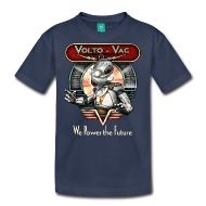 Volto-Vac Retro Robot Kids Tee