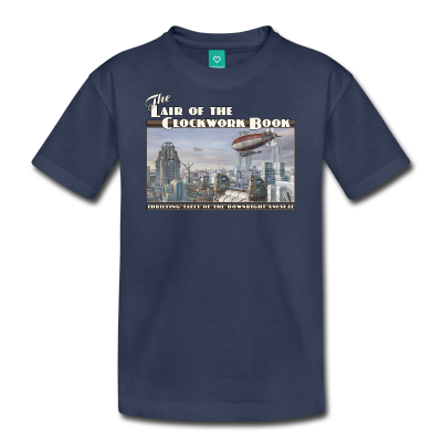 Thrilling Tales: City of Tomorrow Kids Tee