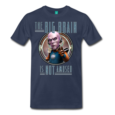 The Big Brain is Not Amused T-Shirt
