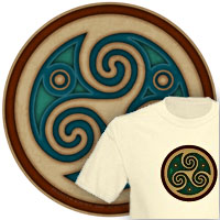 Triskele Symbol Shirts & Hoodies