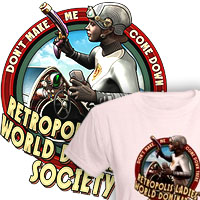Retro Sci Fi Women's Tees