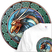 Celtic Dragon Art Shirts & Hoodies
