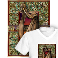 Celtic Harp Shirts & Hoodies