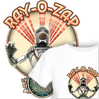 Ray-O-Zap Robot Shirts & Hoodies