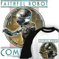 Faithful Robot Companion Shirts & Hoodies