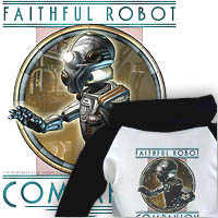 Faithful Robot Companion Shirts & Hoodies