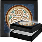 Pale Triskele Keepsake Box