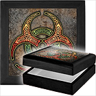 Knotwork Biohazard Keepsake Box