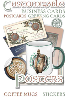 Celtic Art Posters, Coffee Mugs, and Cards