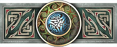 Celtic Knotwork Panel Design