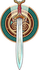 Celtic Knotwork Sword