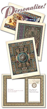 celtic art postcards