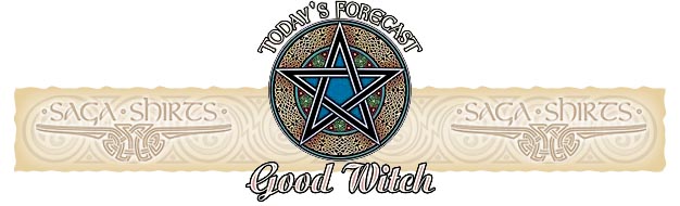 Saga Shirts - Today's Forecast: Good Witch T-Shirt - Saga Shirts