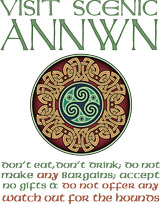 Visit Scenic Annwn T-Shirt - Celtic Design T-Shirts
