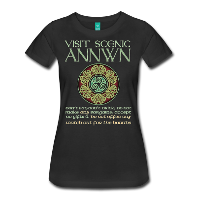 Visit Scenic Annwn Womens Tee