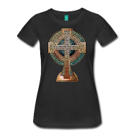 Celtic Cross Womens Tee