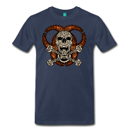 Double Threat Skull T-Shirt