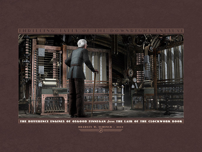 Thrilling Tales: The Difference Engines Archival Print