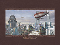 Thrilling Tales: The City of Tomorrow Archival Print