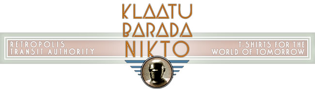 Retropolis Transit Authority - KLAATU BARADA NIKTO Kids Tee - Retropolis T-Shirts