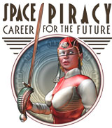 Retropolis Transit Authority - Retropolis - Space Piracy: Career for the Future Womens Tee