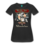 Volto-Vac Retro Robot Womens Tee
