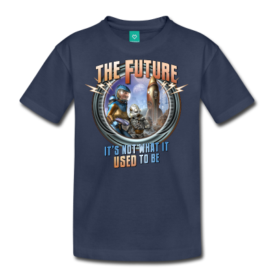 The Future - Not What it Used to Be Kids Tee