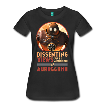 Dissenting Views Can be Summarized... Womens Tee